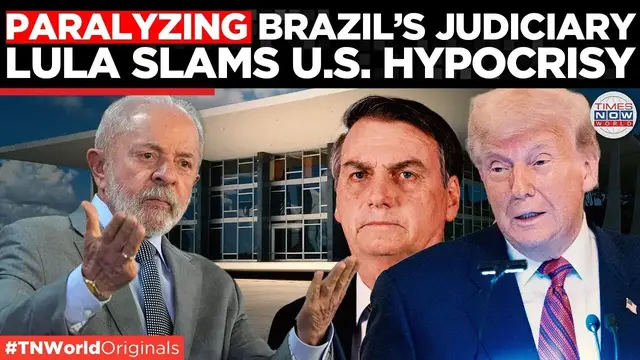 'Video thumbnail for "Arbitrary": Lula Slams Trump's Interference In Brazil’s Judiciary Over  Bolsonaro Case'