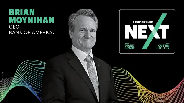 'Video thumbnail for Brian Moynihan on Leading Bank of America With Calm, Purpose, and AI'