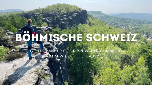 'Video thumbnail for Böhmische Schweiz Wanderung entlang des Kammweges'