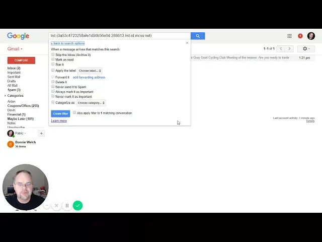 'Video thumbnail for Automatically delete unwanted email in Gmail [QUICK VIDEO TIP]'