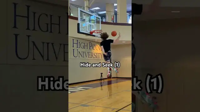 'Video thumbnail for (358) dunk contest: epic basketball trick shots'