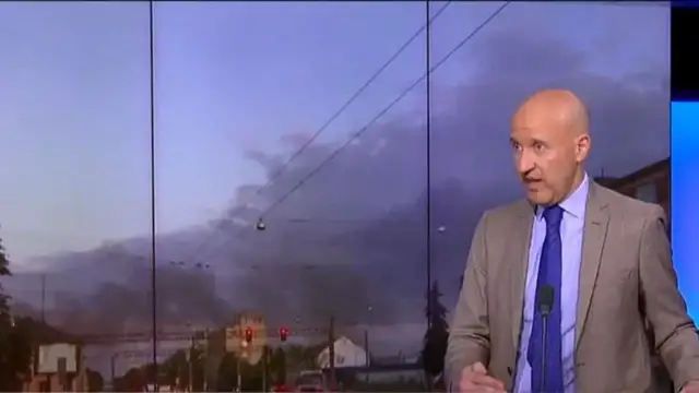 'Video thumbnail for Russian drone attack: The goal is to 'terrorise the Ukrainian population''