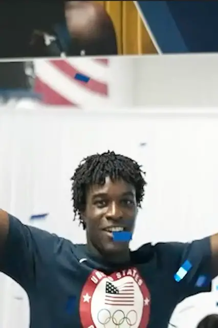 'Video thumbnail for Olympic gymnast sets record for most backflips in 24 hours'