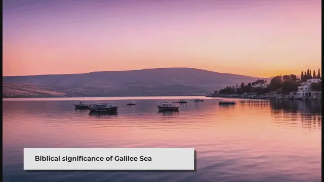 'Video thumbnail for The Sea of Galilee in Jesus' Ministry'