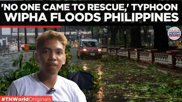 'Video thumbnail for 'I Climbed Onto The Roof To Survive',  Locals Reveal Fear And Helplessness During Typhoon Wipha'