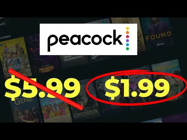 'Video thumbnail for Peacock Black Friday 2023 Deal: $1.99/Month for an Entire Year!'