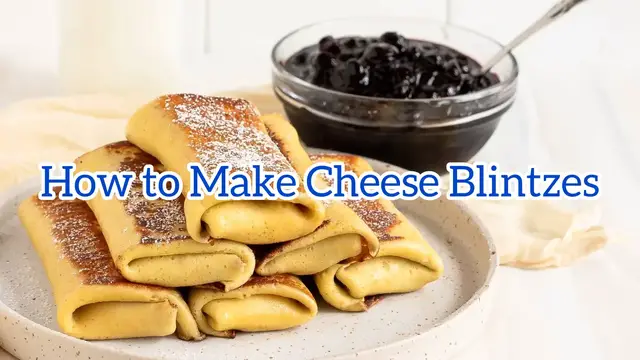 'Video thumbnail for How to Make Cheese Blintzes'