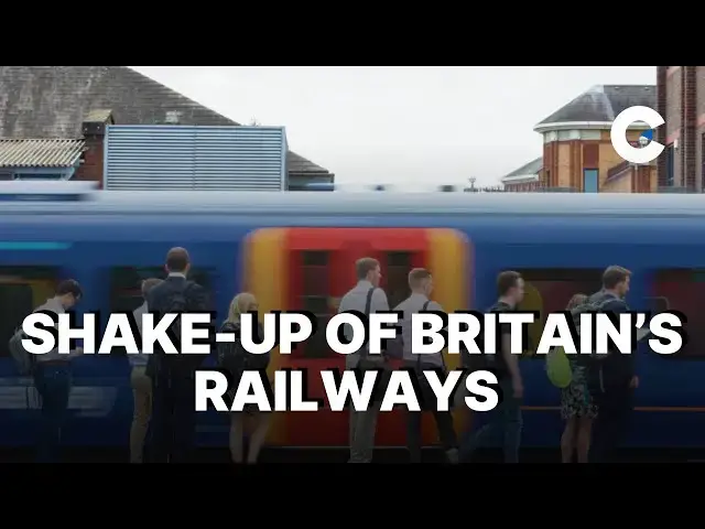 'Video thumbnail for South Western Railway becomes first rail network nationalised under Labour government'