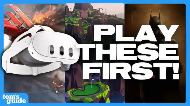 'Video thumbnail for The 5 Best Meta Quest 3 Games To Play First!'