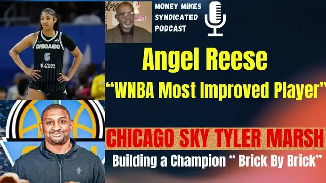 'Video thumbnail for Money Mike’s Syndicated Podcast: angel reese shines as sky win over lynx'