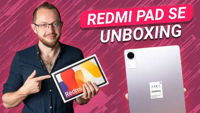 'Video thumbnail for Xiaomi Redmi Pad SE Unboxing & Hands On'