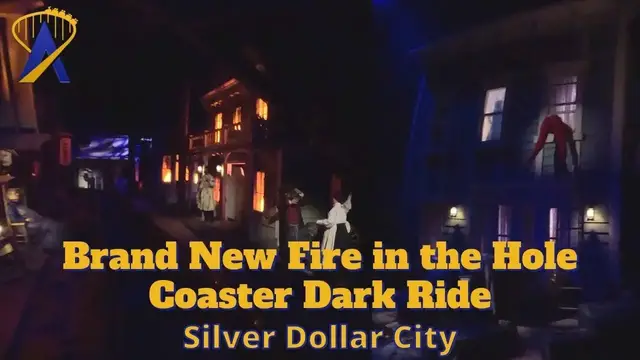 'Video thumbnail for POV: New Fire in the Hole Roller Coaster at Silver Dollar City'