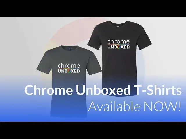 'Video thumbnail for Chrome Unboxed Official T-Shirts On Sale Now!'