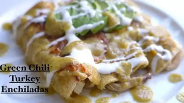 'Video thumbnail for Green Chili Enchiladas (Holiday Leftovers)'