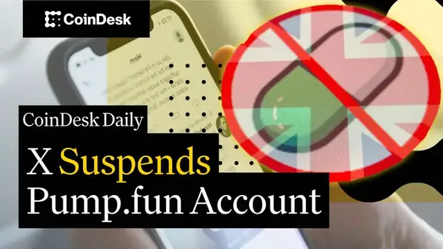 'Video thumbnail for Pump.fun and Other Memecoin Accounts Suspended From X'