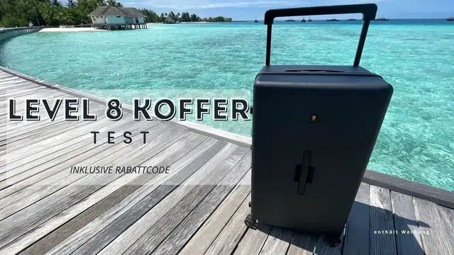 'Video thumbnail for Level 8 Koffer Test: Voyageur Check In 28“ Bewertung'