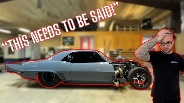 'Video thumbnail for "I QUIT" We are DONE Building Race Cars!'
