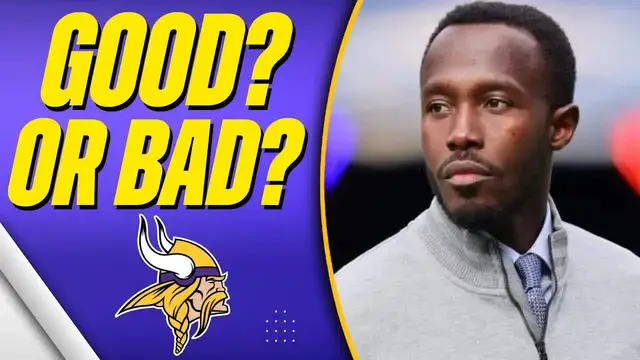 'Video thumbnail for NFL Free Agency: Vikings & Player Injuries Analysis'