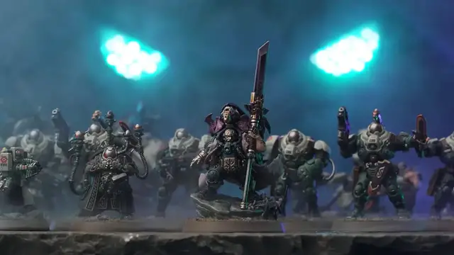 'Video thumbnail for Warhammer 40,000 - Official New Leagues of Votann Announcement Trailer'
