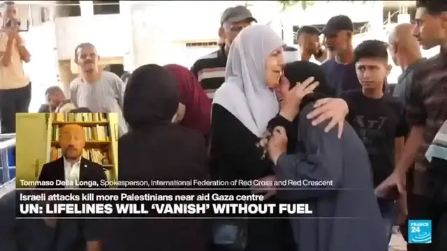'Video thumbnail for 'It's simply horrific that a family would risk their life to find food and water for their beloved''