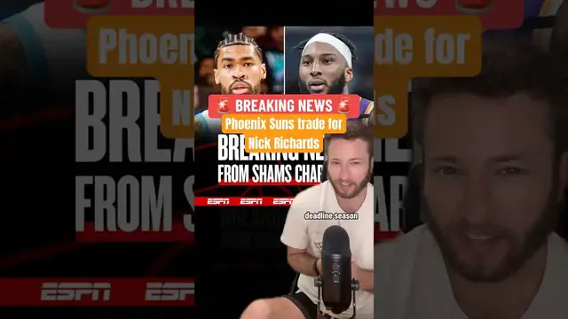 'Video thumbnail for Suns TRADE for Nick Richards!'