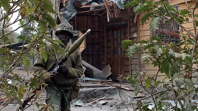 'Video thumbnail for Peace talks between DRC and M23 rebels 'moving in the right direction''