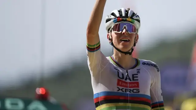 'Video thumbnail for Tour de France: Pogacar’s solo masterclass seals stage 12 victory'
