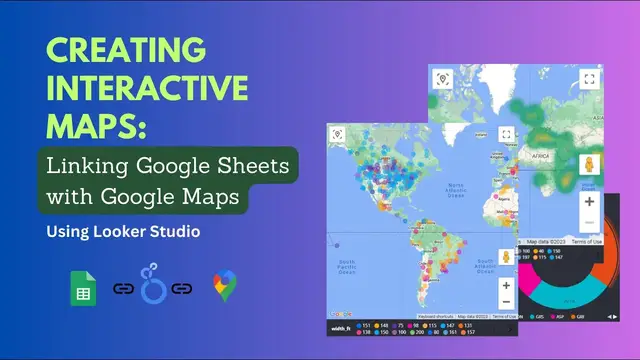 'Video thumbnail for How to link Google Sheets to Google Maps and create interactive maps'