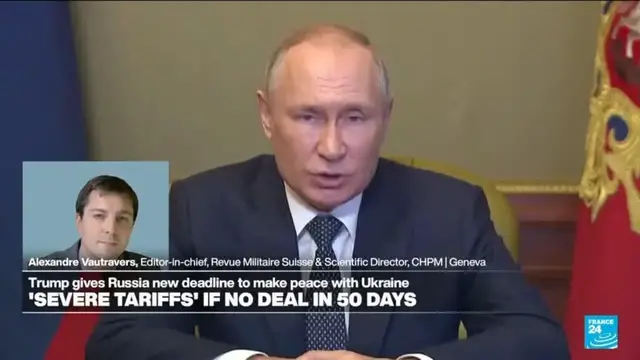 'Video thumbnail for EU top diplomat says Trump's 50 day Russia ultimatum 'a very long time''