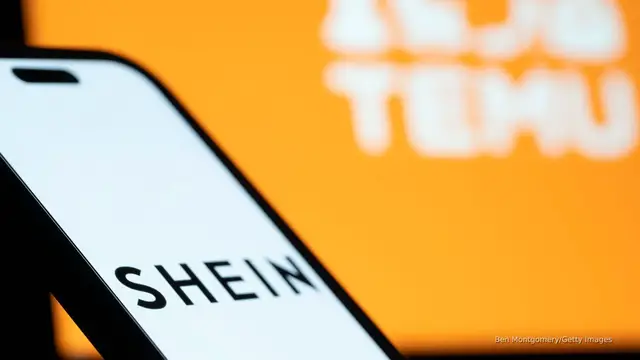 'Video thumbnail for Trump triples tariffs to plug ‘de minimis’ loophole, could impact Temu and Shein'