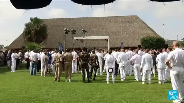 'Video thumbnail for France returns military base to Senegal marking the end of its presence in West Africa'