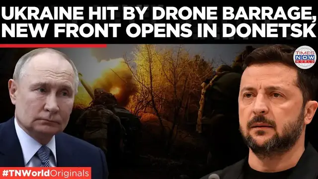 'Video thumbnail for Putin’s FPV drones wreak havoc, captures Ukrainian town Karla Marksa | Times Now World'