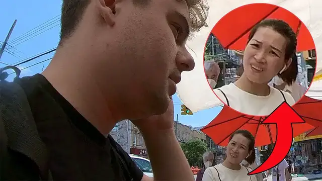 'Video thumbnail for Chinese People Overhear White Guy Speaking Chinese on Phone'