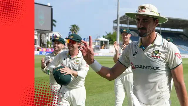 'Video thumbnail for How low can you go - 'Heartbreak' for West Indies as Australia bowl them out for just 27 runs, the lowest Test total for'