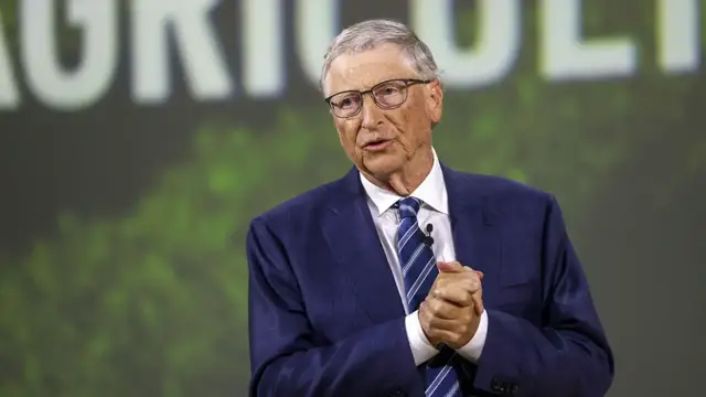'Video thumbnail for Bill Gates says his children will inherit “less than 1%” of his wealth'