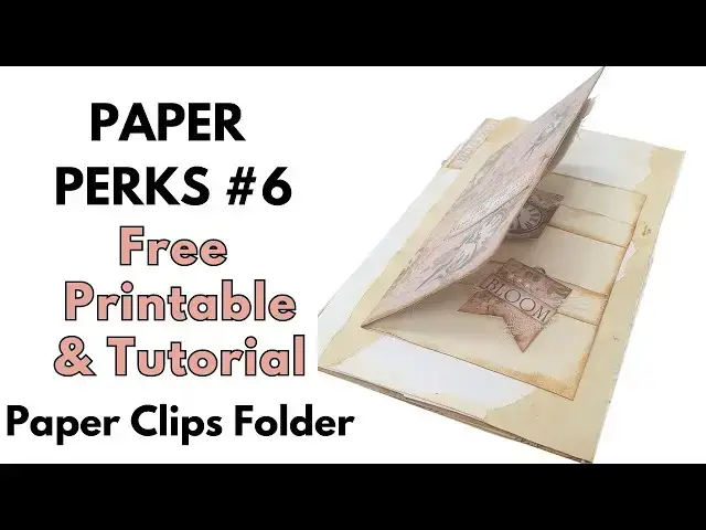 'Video thumbnail for Paper Perks #6 - Paper Clips Folder'