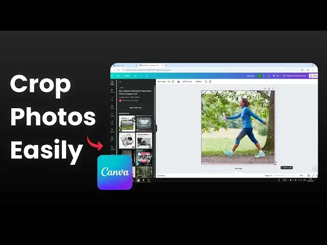 'Video thumbnail for How To Crop a Photo In Canva'