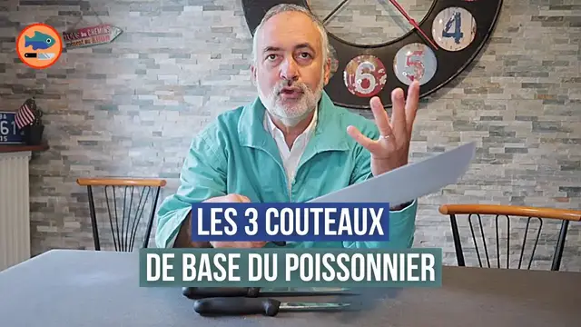 'Video thumbnail for Les 3 couteaux du poissonnier'