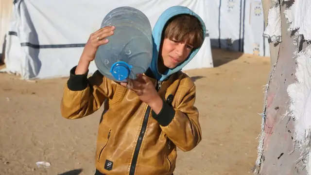 'Video thumbnail for Gaza’s water supply crippled as Israel destroys desalination plants, wells and blocks fuel'