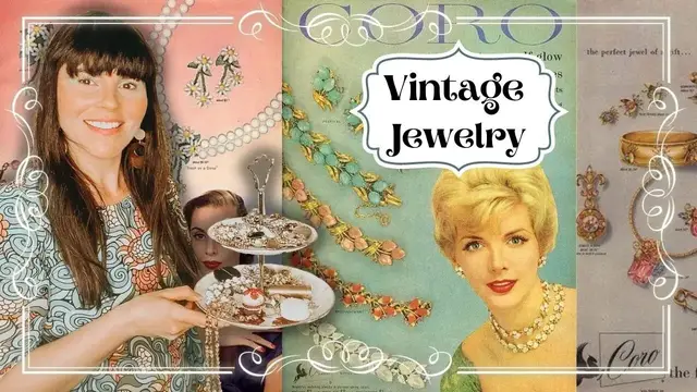 'Video thumbnail for My Vintage Jewelry Collection (Organizing My Vintage Jewelry Box)'