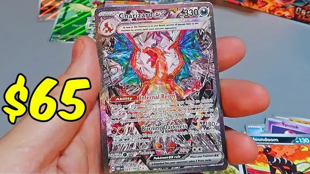 'Video thumbnail for I Hit Charizard - Pokémon Obsidian Flame Booster Box'