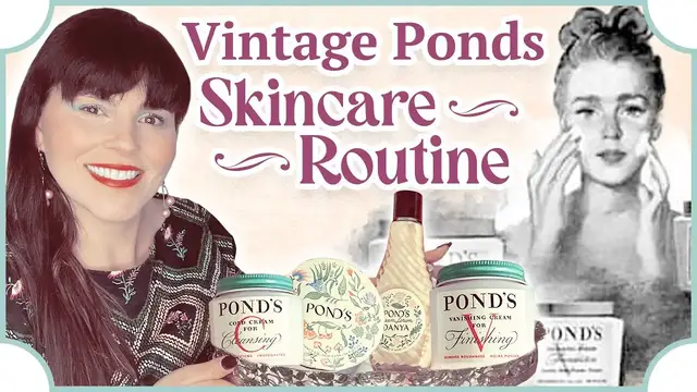 'Video thumbnail for I tried Vintage and Modern Pond's Skincare for a week!'