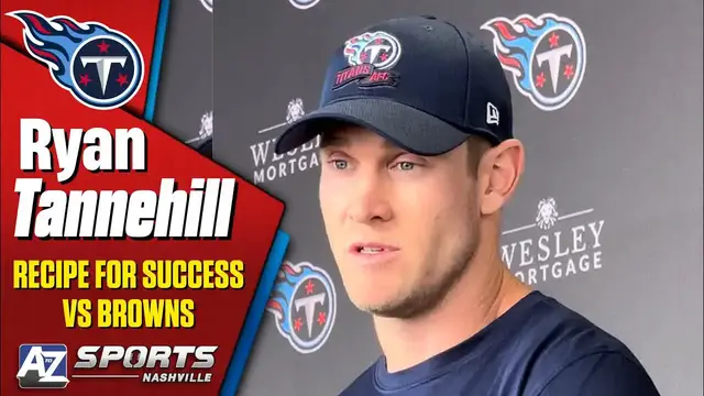 'Video thumbnail for Titans QB Ryan Tannehill: Recipe for Success in Cleveland'