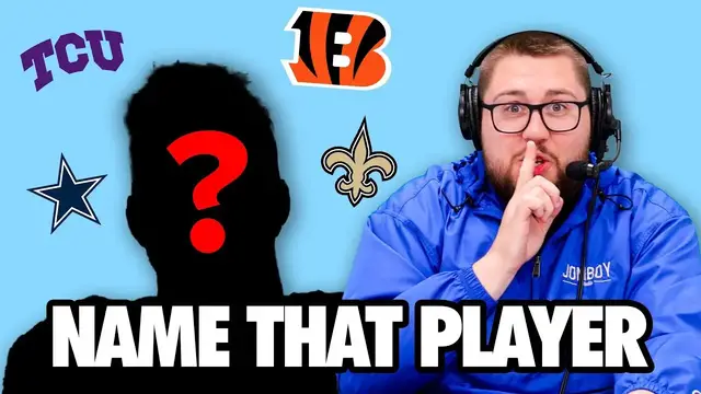 'Video thumbnail for Can we GUESS these NFL players? (Secret Theme)'