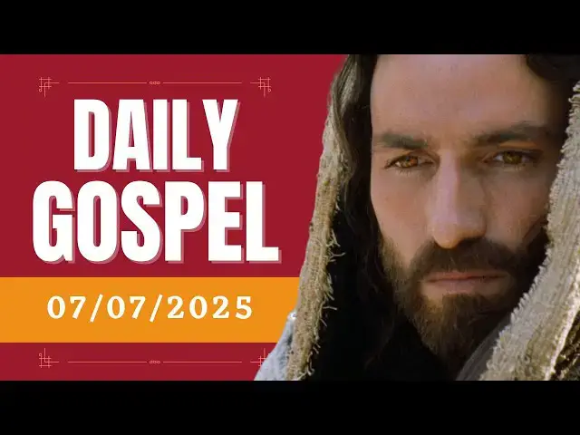 'Video thumbnail for Daily Gospel - Monday, July 7, 2025 - Matthew 9:18-26 - Catholic Bible'