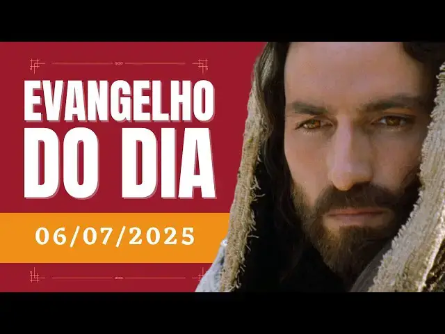 'Video thumbnail for Evangelho do dia - domingo, 6 de julho de 2025 - Lucas 10,1-12.17-20 - Bíblia Católica'