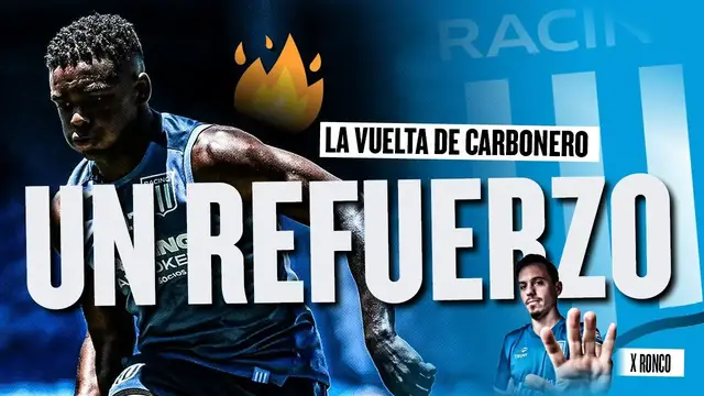 'Video thumbnail for VUELVE  Johan Carbonero en Racing | el REFUERZO para la Copa de la Liga'