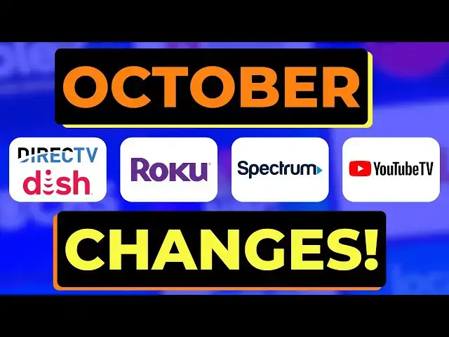 'Video thumbnail for Big Streaming Changes for October 2024!'