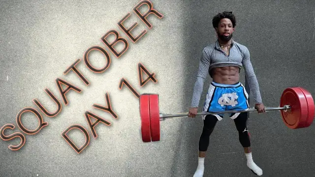 'Video thumbnail for Squatober Day 14! (Squatting Everyday For A Month)'