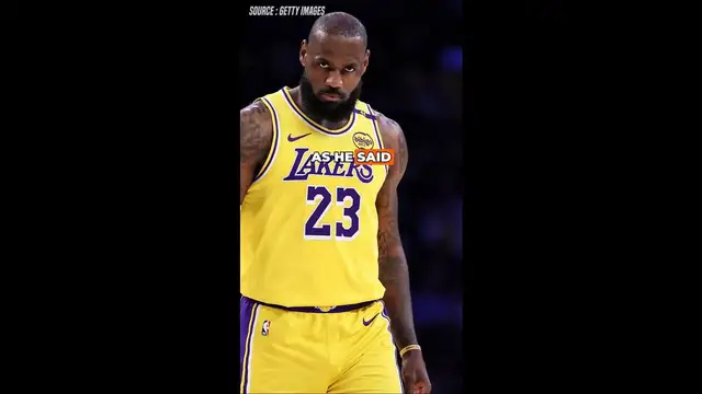 'Video thumbnail for Watch LeBron James Reveal What Success Means to Him at 40!'